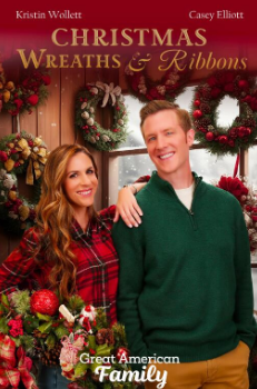 电影:圣诞花环和丝带